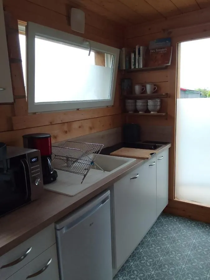 Tiny House Dans Jardin Arbore Perros-Guirec Lejlighed